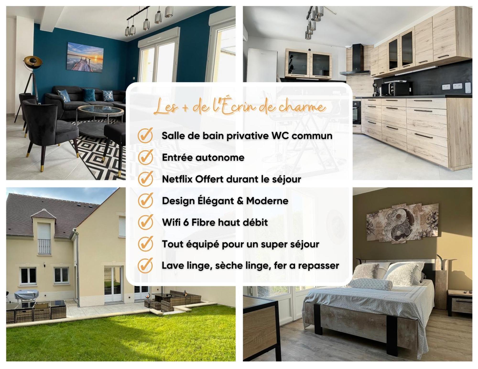 Chambre Serenite Dans Maison Au Calme Compiegne Luaran gambar